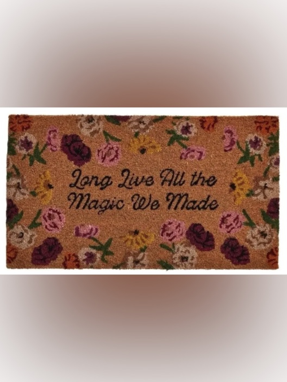 ‘Long Live All the Magic We Made'  Doormat - TAYLOR SWIFT SPEAK NOW 2025 Holiday